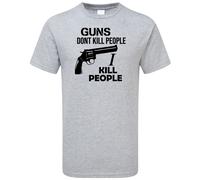 Guns Don't Kill People, I Kill People Mens T-Shirt Classic Movie Happy Gilmore