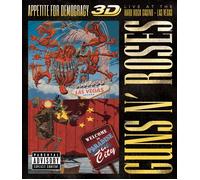GUNS N ROSES - APPETITE FOR DEMOCRACY LIVE H - New BLUR - P2z
