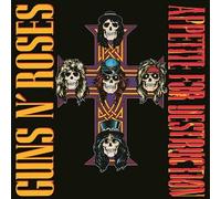 Guns N Roses Appetite For Destruction 1LP in Black Guns N' Roses Black