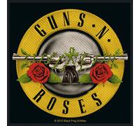 Guns N' Roses Bullet Logo Unisex Patch multicolour, 100% polyester,