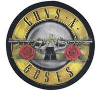 Guns N' Roses Bullet Logo Unisex Back Patch multicolour, 95% cotton, 5% polyester,