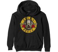 Guns N' Roses Classic Logo Black Official Hoodie Hooded Top