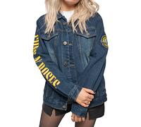 Guns N' Roses Denim Jacket Appetite for Destruction New Official Unisex Blue, Blue, XL