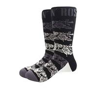 Guns N' Roses Guns N Roses Monochrome Pistols 7/11 GNR Socks Black 10x20cm