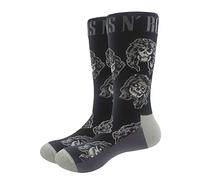 Guns N' Roses Guns N Roses Skulls Band Monochrome 7/11 GNR Socks Black 10x20cm