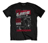 Guns N Roses - Guns N Roses T Shirt Nice Boys Band Logo Official Mens Black S