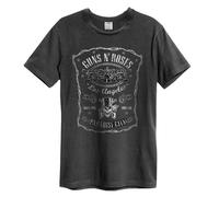 Guns N Roses L.A. Paradise City Amplified Charcoal Medium Unisex T-Shirt NEW