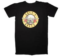 Guns N' Roses Ladies T-Shirt Dress: Classic Logo (Large)