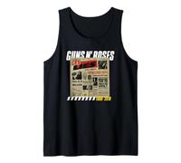 Guns N' Roses Lies Track List Rock Band Music Tank Top