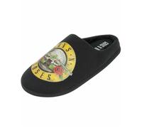 Guns N Roses Mens Black Logo Mule Slippers - 11-12 UK