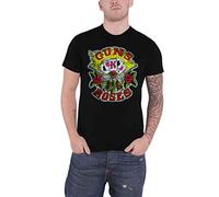 Guns N Roses Men's Cards Short Sleeve T-Shirt, Black, Large