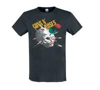Guns N' Roses Needle Skull Official Tee T-Shirt Mens