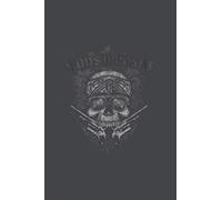 Guns N Roses Official Skull Guns Bandanna: Notebook Planner -6x9 inch Daily Planner Journal, To Do List Notebook, Daily Organizer, 114 Pages