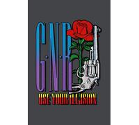 Guns N Roses Official Use Your Illusion Pistol: Notebook Planner -6x9 inch Daily Planner Journal, To Do List Notebook, Daily Organizer, 114 Pages