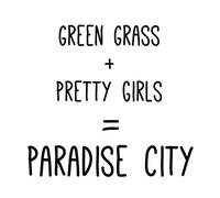 Guns 'N' Roses 'Paradise City' Humour Greeting Card