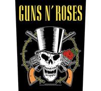 Guns N' Roses Skull & Guns Back Patch One Size