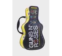 Guns N Roses Sock Set 3 Pack In Guitar Shaped Tin in Black Guns N' Roses Black One Size