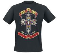 Guns N Roses T Shirt Appetite for Destruction Official Unisex Black XXXXXL