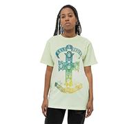 (M, Green) Guns N Roses Use Your Illusion Tour Dip Dye Wash T Shirt