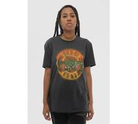 Amplified Guns N Roses Neon Sign Men's Charcoal T-Shirt (XL)