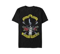 Guns N' Roses - Top Hat Skull - T-Shirt - black - M - 100% Cotton,Jersey M