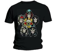 Guns N Roses - Vintage Heads Men's T-Shirt Black X-Large