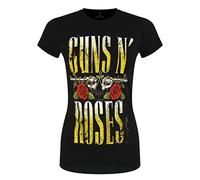 Guns N Roses Womens/Ladies Big Guns T-Shirt (4XL) (Black)