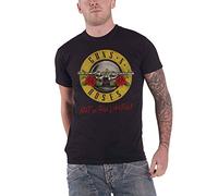 Guns & Roses Men's Guns N' Roses Not in This Lifetime Tour with Back Print T-Shirt, Black, Medium