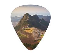 Gunsan Printed Guitar Picks 12-Piece Set - Comfortable, Versatile Plectrum for All Guitar Styles & Players