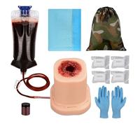 Gunshot Wound Packing Trainer Kit, Stop The Bleed Training Kit, Bleed Control Kit for Medical Classes