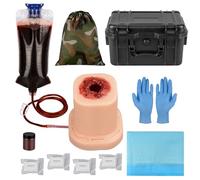 Gunshot Wound Packing Trainer Kit, Stop The Bleeding Training Kit, Bleed Control Kit for Medical Classes