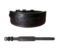 GUNSMITH FITNESS APEX Weight Lifting Belt - Handmade Leather Gym Weightlifting Belt for Men & Women - Premium Powerlifting Belt for Bodybuilding, Deadlift, Squats (Olympic 6/7mm Double Prong, S)