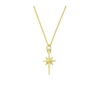 Guntaas Gems Exquisite Gold Plated Pendant Necklace, Unique, Stylish and Elegant Jewelry Piece for Women, Standard, Brass, No Gemstone