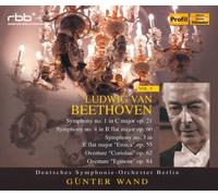 Gunter Wand & Dso Berlin - Beethoven: Symphony No. 1/3/4