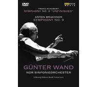 Gunter Wand: Schubert - Symphony No. 8/Bruckner - Symphony No. 9 [DVD] [NTSC]