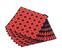 GunTuff 1" Training Targets - 10 Pack 360 Stickers Airgun Rifle Pistol Adhesive