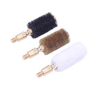 GunTuff Payne Galway 12g 20g Barrel Cleaning Brush Wool Nylon Heavy Duty UK Thread - (Bisley, Parker Hale, Napier, etc.) (Brush Set, 12 Gauge)
