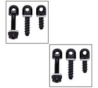 GunTuff Sling Swivel Wood Screw Studs for Air Gun Rifle Shotgun Sling Swivels & Bipods - 2 Sets