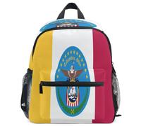GuoChe Backpack for Toddler Girls Boys Kids School Bag S, City Flag Columbus Ohio, S, Daypack
