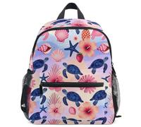 GuoChe Backpack for Toddler Girls Boys Kids School Bag S, Curious Monkey Playful Christmas George, S, Daypack