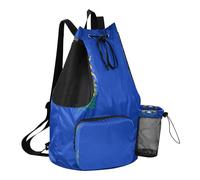 GuoChe Beach Drawstring Bags Camp Bag With Water Bottle Pocket Cinch Back Sack Waterproof, Nevada State Flag, One Size, Childrens-school-backpacks