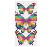 GuoChe Beach Towel LGBT Gay Pride Butterfly Rainbow Flag