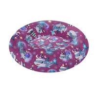 GuoChe Christmas Sharks with Magical Elements Warm & Soft Pet Cat Bed fluffier Dog Cave Bed for Extra Small Size Pets Supplies