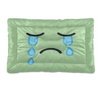 GuoChe Crying Look Washable Cat Kennel Crate Pad Soft Anti-Slip for Large Jumbo Medium Small Dogs 36" x 24"