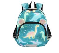 GuoChe Cute Ears Cute Backpack Leash Kids Boy's/Girl's Anti-Lost, Aqua Speckled Creature, M, Classic Kids Backpack