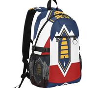 GuoChe Daypack Twill Tote Fabric 20L Capacity with Multi Pockets for Business, Utah State Flag, One Size, Basic-multipurpose-backpacks