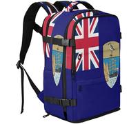 GuoChe Daypack Water Resistant 20L Capacity with Independent Shoe Compartment for College Students, Flag of South Georgia and the South Sandwich, One Size, Basic-multipurpose-backpacks