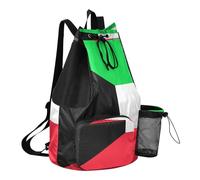 GuoChe Drawstring Backpack Sports Bag With Water Bottle Pocket Pull String Bag Dry Wet Separation, National Flag of the Republic of Korea, One Size, Childrens-school-backpacks