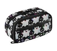 GuoChe Expandable Stationery Organizer Back-To-School Essential for Women Floating Phantom Cartoon Sketch