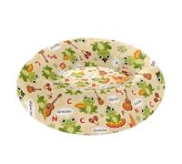 GuoChe Frog Spanish Phrase Pet Cat Bed Anxiety Relief fluffier Cat Pillow Bed for Pets Sleeping Small Size